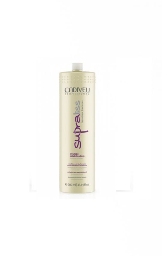 Lissage Cystemax Emulsion Stabilisatrice Supraliss CADIVEU 980ml