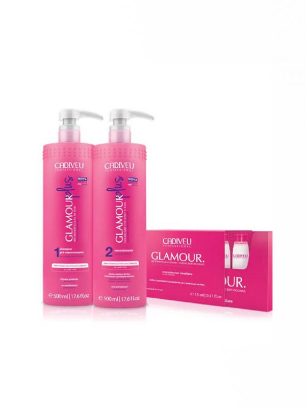 Kit Plus Brush Cadiveu Glamour