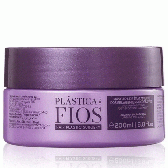 Masque cheveux Plástica Dos Fios 200ml