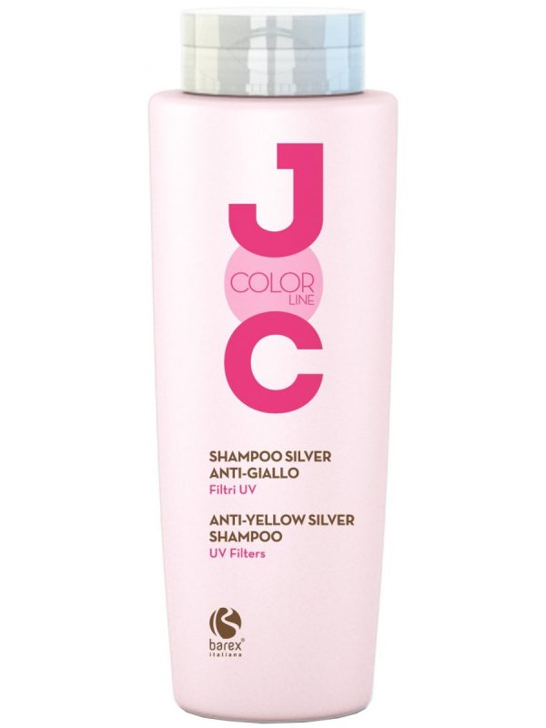 Shampoing silver anti jaune filtres UV JOC COLOR LINE BAREX 250 ml