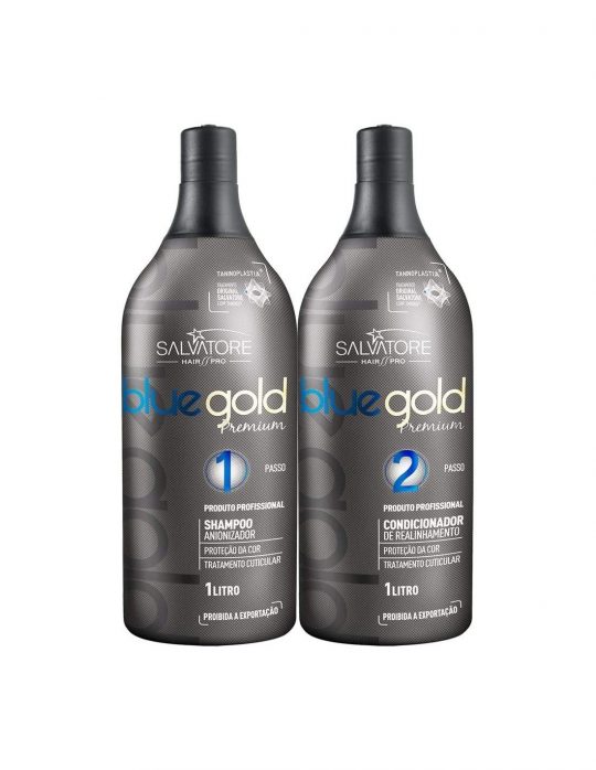 Kit Salvatore Blue Gold Taninoplastie 250 ml (reconditionné)