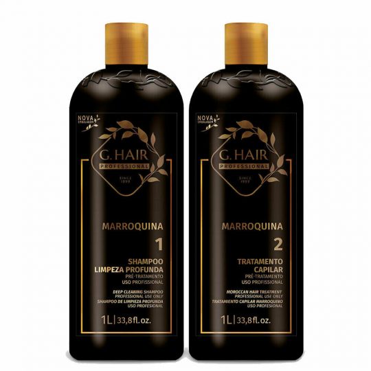 Lissage brésilien G.Hair Marroquina  2 x 1 L