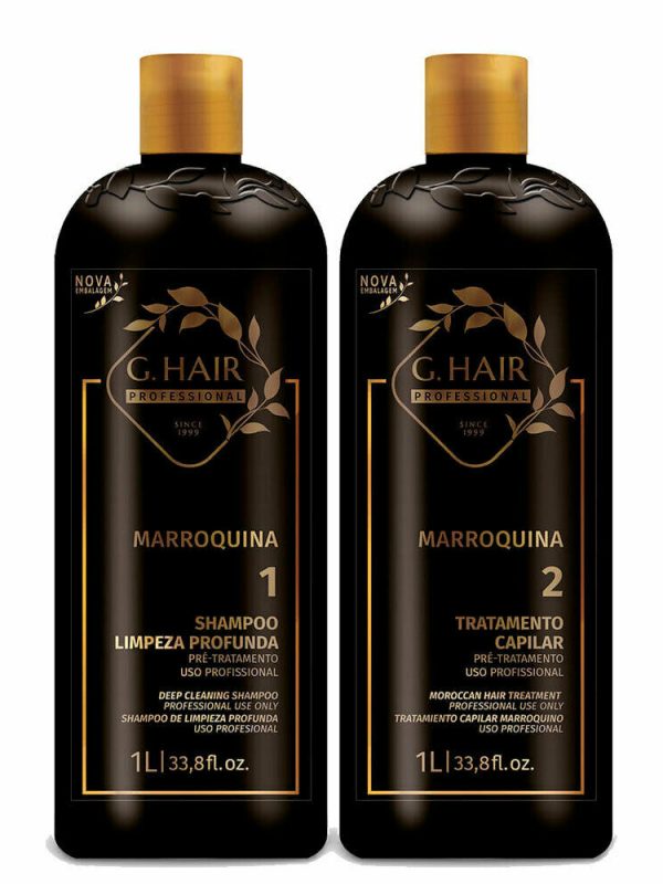 Lissage brésilien G.Hair Marroquina  2 x 1 L