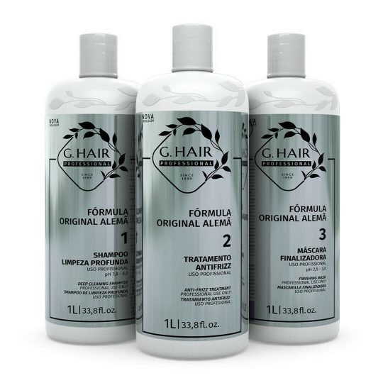 Kit Lissage Brésilien Inoar Ghair German 3x250ml (reconditionné)