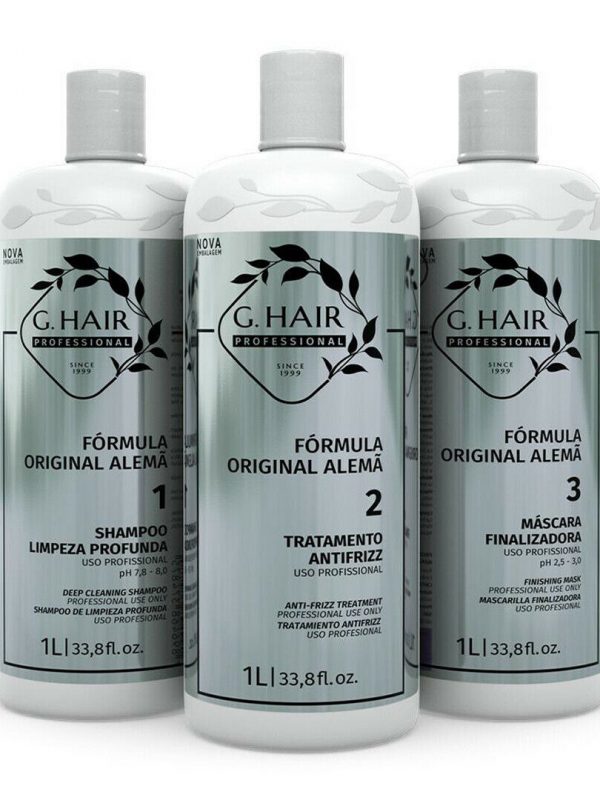 Kit Lissage Brésilien Inoar Ghair German 3x250ml (reconditionné)